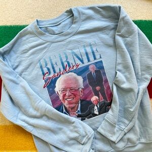 Light Blue Bernie Sanders Sweatshirt